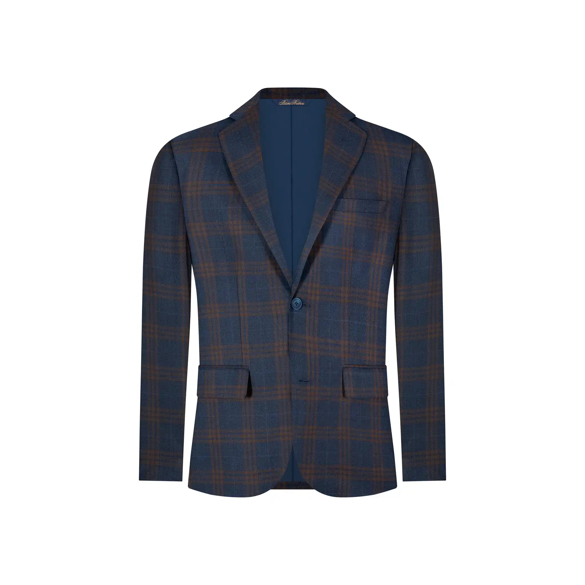 Saco Classic Fit 100% Lana Brooks Brothers SA00516 - Frente ghost mannequin