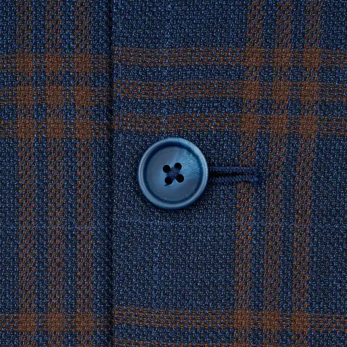 Saco Classic Fit 100% Lana Brooks Brothers SA00516 - Detalle botón