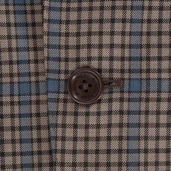 Saco Cuadros Classic Fit Austin Reed SA00487