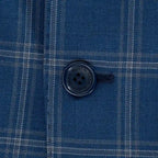 Saco Cuadros Classic Fit Austin Reed SA00488 - Azul Oscuro - Detalle botón
