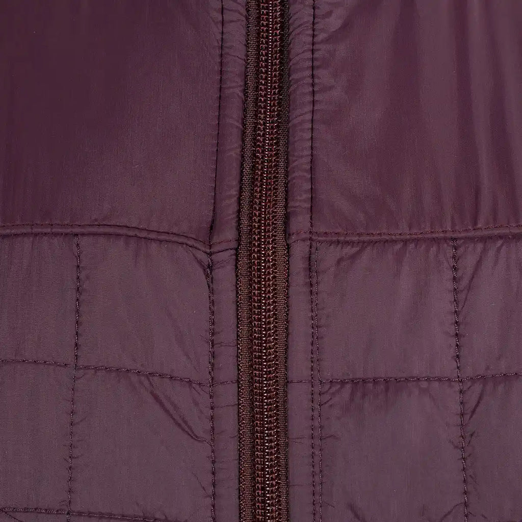 Chaleco Perry Ellis SW00094 - Vino - Detalle zipper