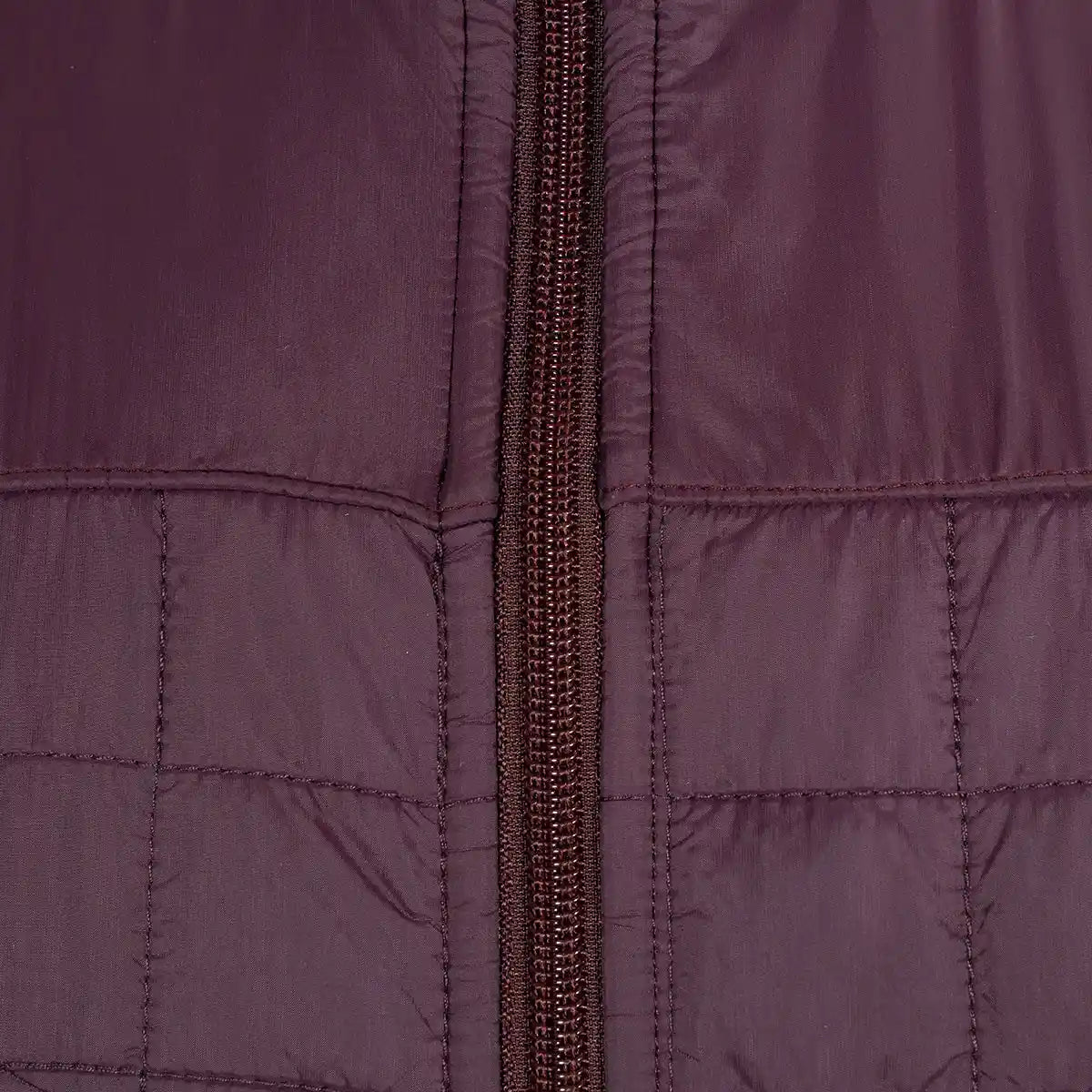 Chaleco Perry Ellis SW00094 - Vino - Detalle zipper