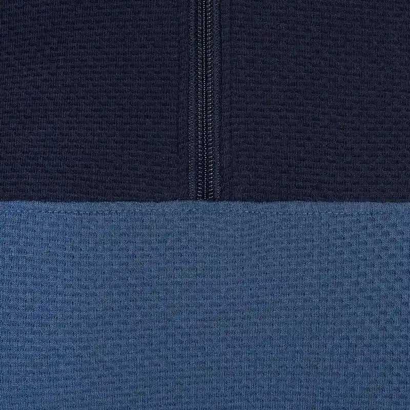 Sweater Perry Ellis Half Zip SW00095 - Azul Oscuro - detalle