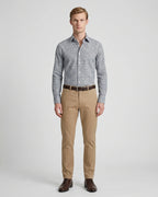Camisa Sport Gris Claro Perry Ellis CS00909 - Gris Claro - Modelo cuerpo completo