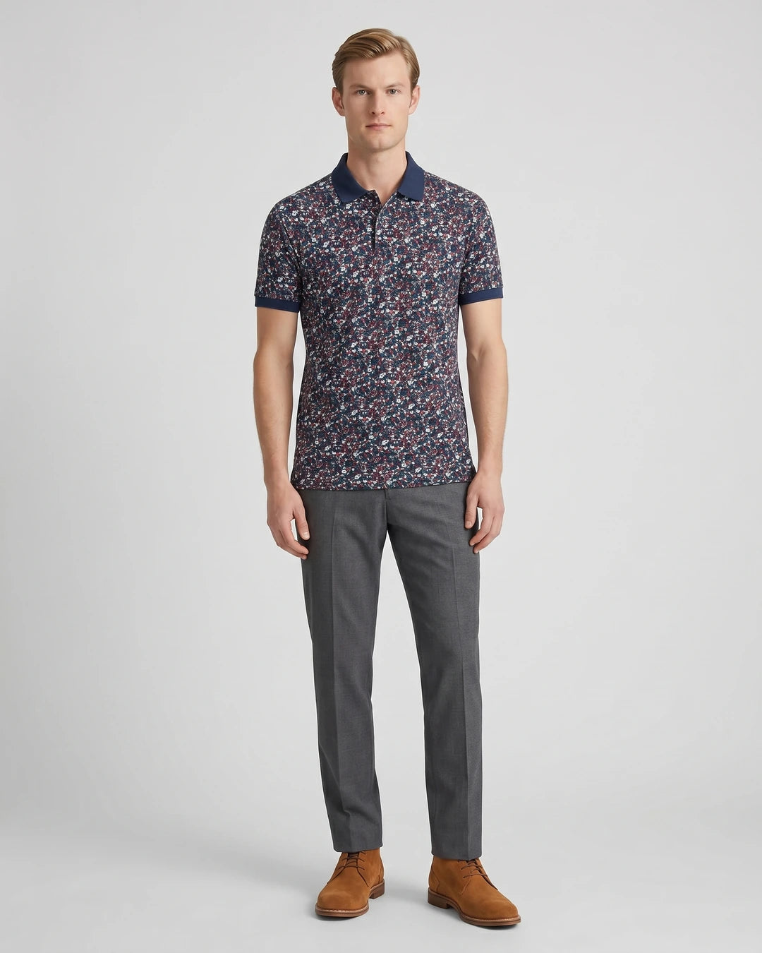 Camiseta Polo Classic Fit Perry Ellis CM00124 Imagen secundaria del producto