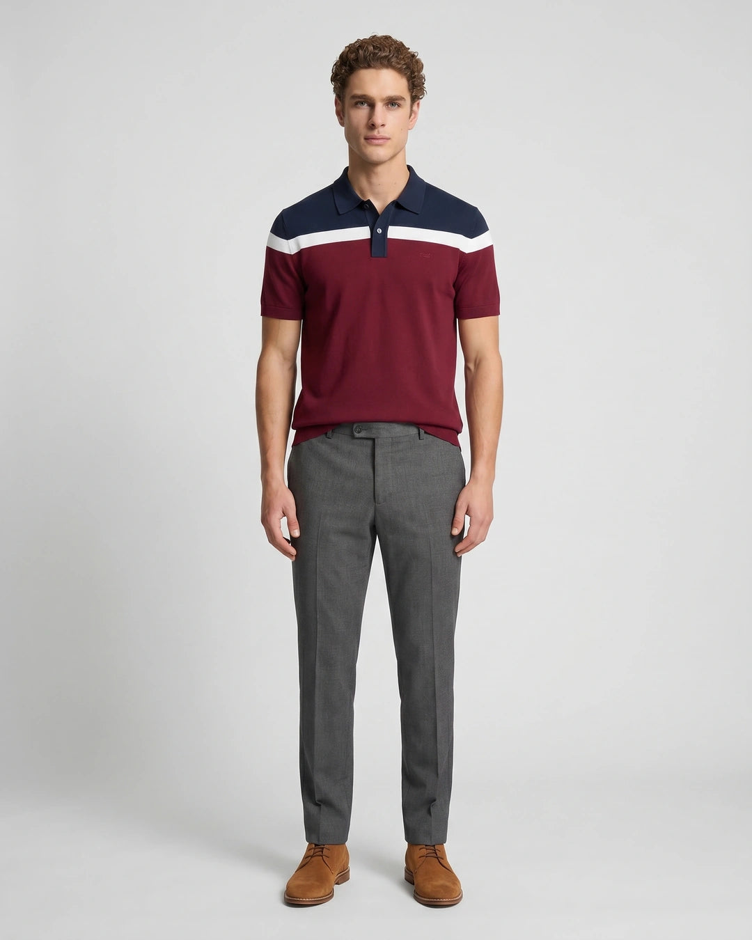 Camiseta Polo Classic Fit Perry Ellis CM00131 Imagen secundaria del producto