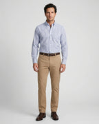 Camisa Formal Cuadros Button Down Brooks Brothers CC01080 - Cuadros Azul - Modelo cuerpo completo