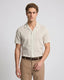 Camisa Sport Manga Corta Perry Ellis CS00882C - Verde - Modelo plano americano lookbook