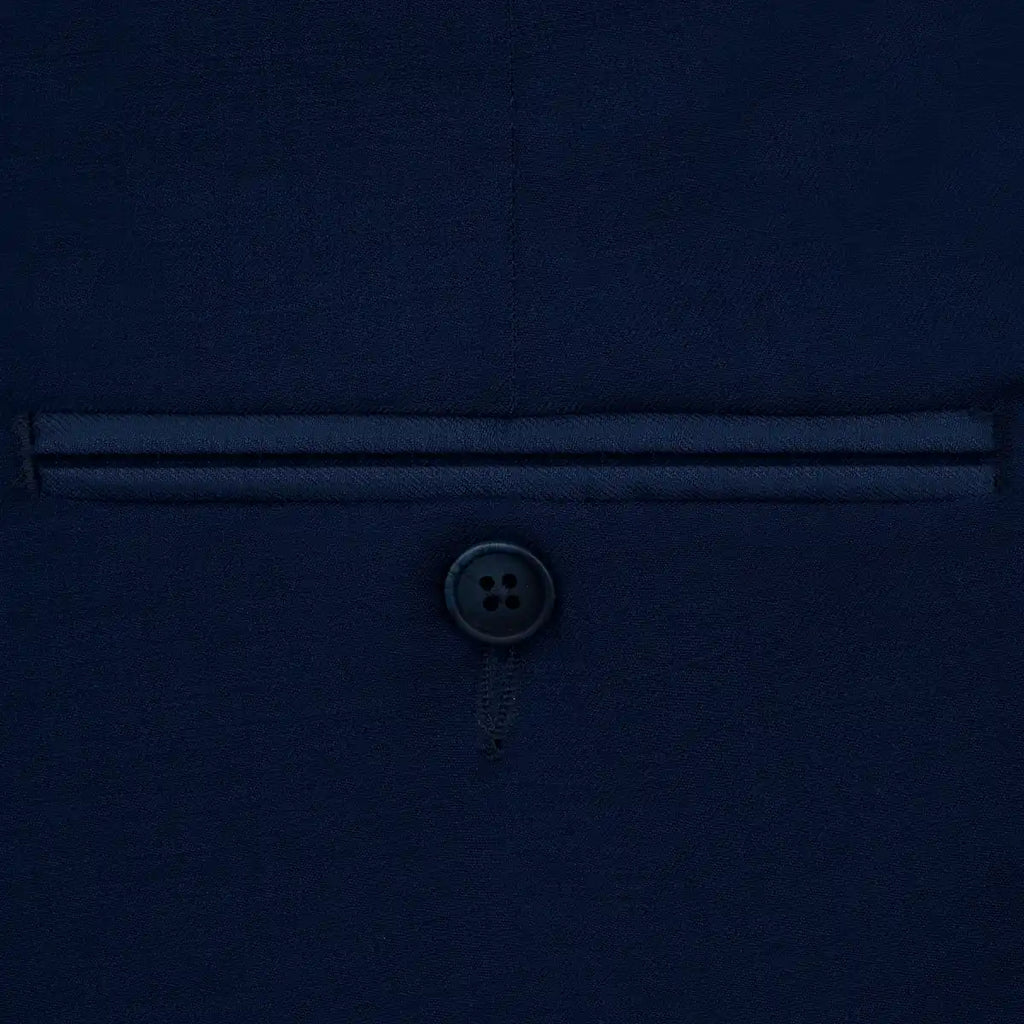 Vestido Slim Fit Brooks Brothers VE00000C-BB - Azul Oscuro - Detalle bolsillo