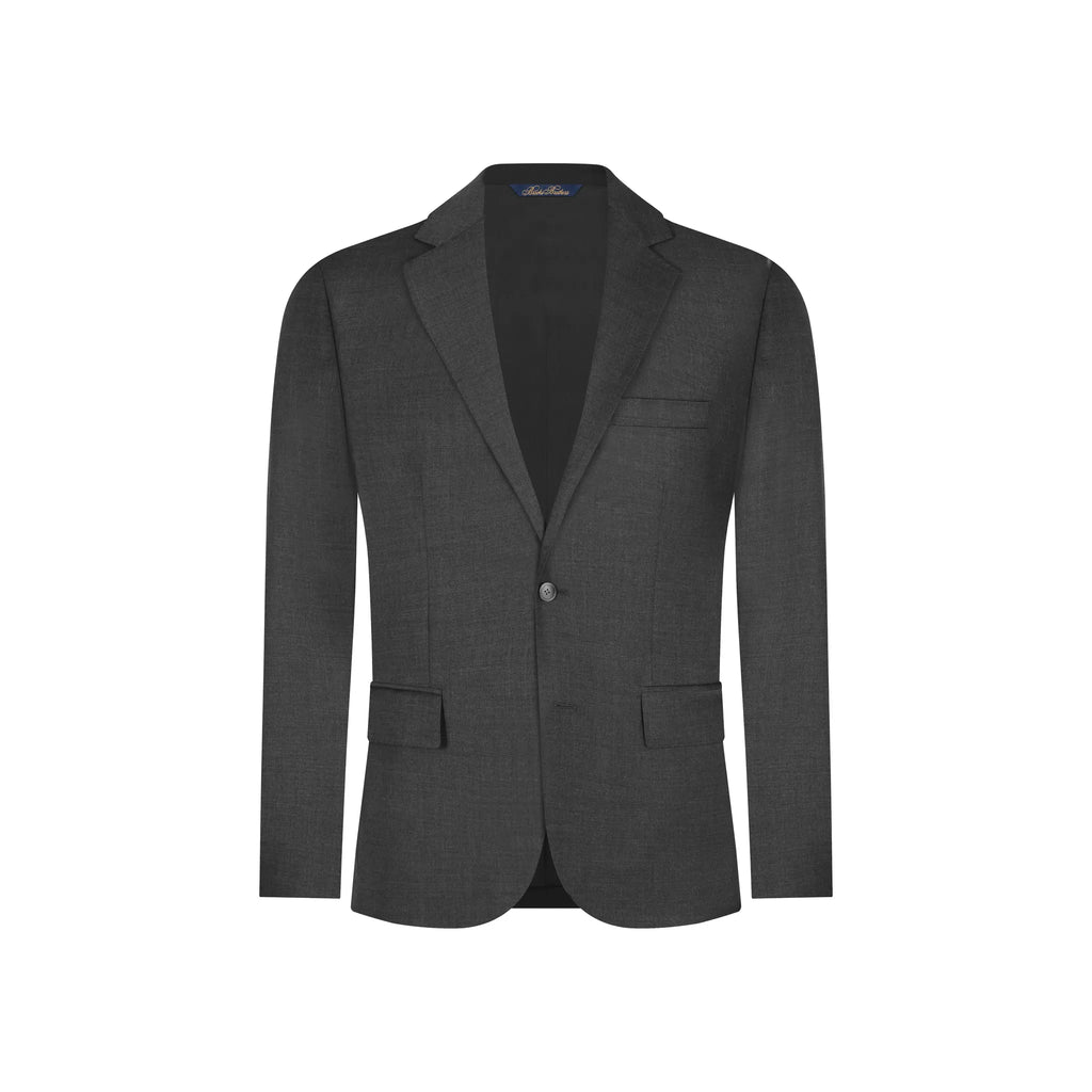 Vestido Slim Fit Brooks Brothers VE00000C-BB - gris-4 - Ghost mannequin frente blazer