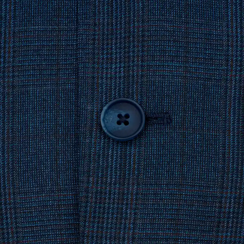 Vestido Classic Fit Brooks Brothers VE04279 - Azul Oscuro - Detalle textura