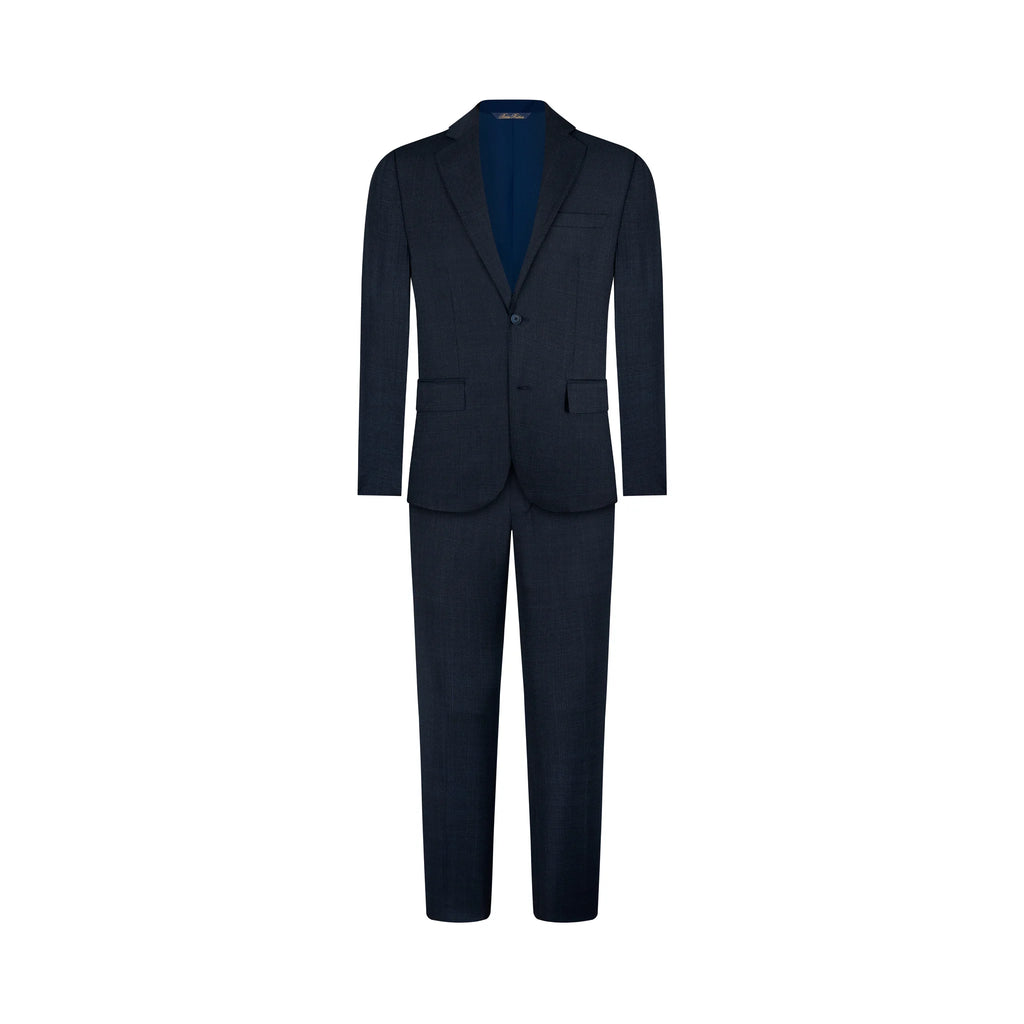 Vestido Classic Fit Azul Oscuro Lana 100% Brooks Brothers VE04280