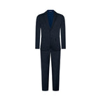 Vestido Classic Fit Azul Oscuro Lana 100% Brooks Brothers VE04280