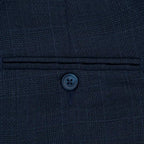 Vestido Classic Fit Azul Oscuro Lana 100% Brooks Brothers VE04280
