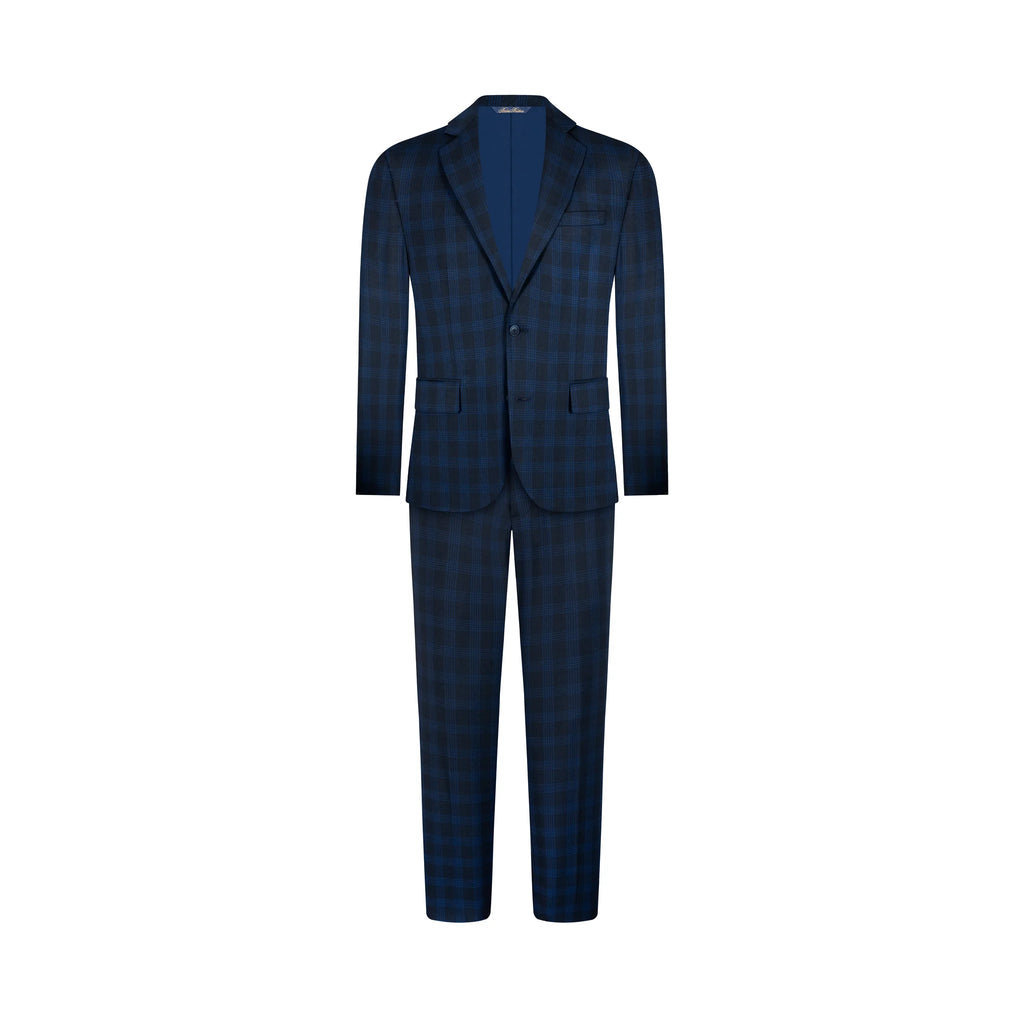 Vestido Classic Fit Azul Oscuro Lana 100% Brooks Brothers VE04284