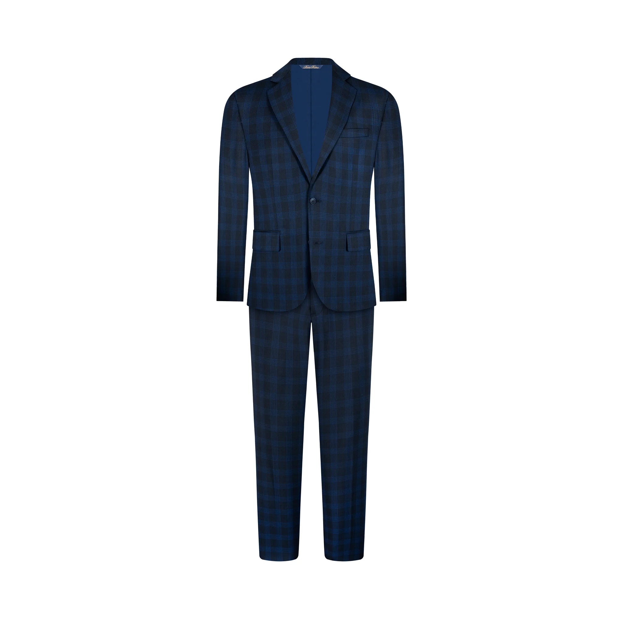 Vestido Classic Fit Azul Oscuro Lana 100% Brooks Brothers VE04284