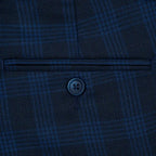 Vestido Classic Fit Azul Oscuro Lana 100% Brooks Brothers VE04284