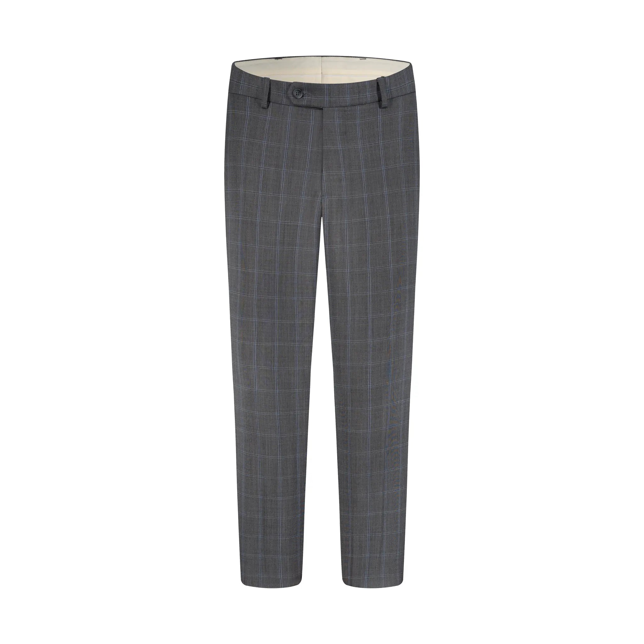 Vestido Classic Fit Gris Claro Lana 100% Brooks Brothers VE04286