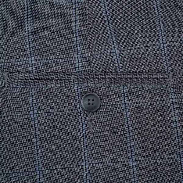 Vestido Classic Fit Gris Claro Lana 100% Brooks Brothers VE04286