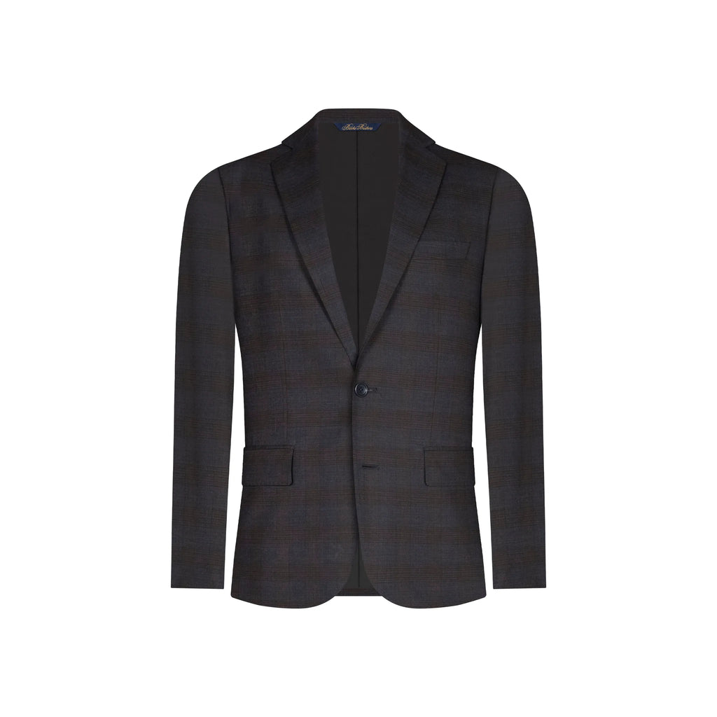 Vestido Classic Fit Brooks Brothers VE04247 - gris-4 - frontal