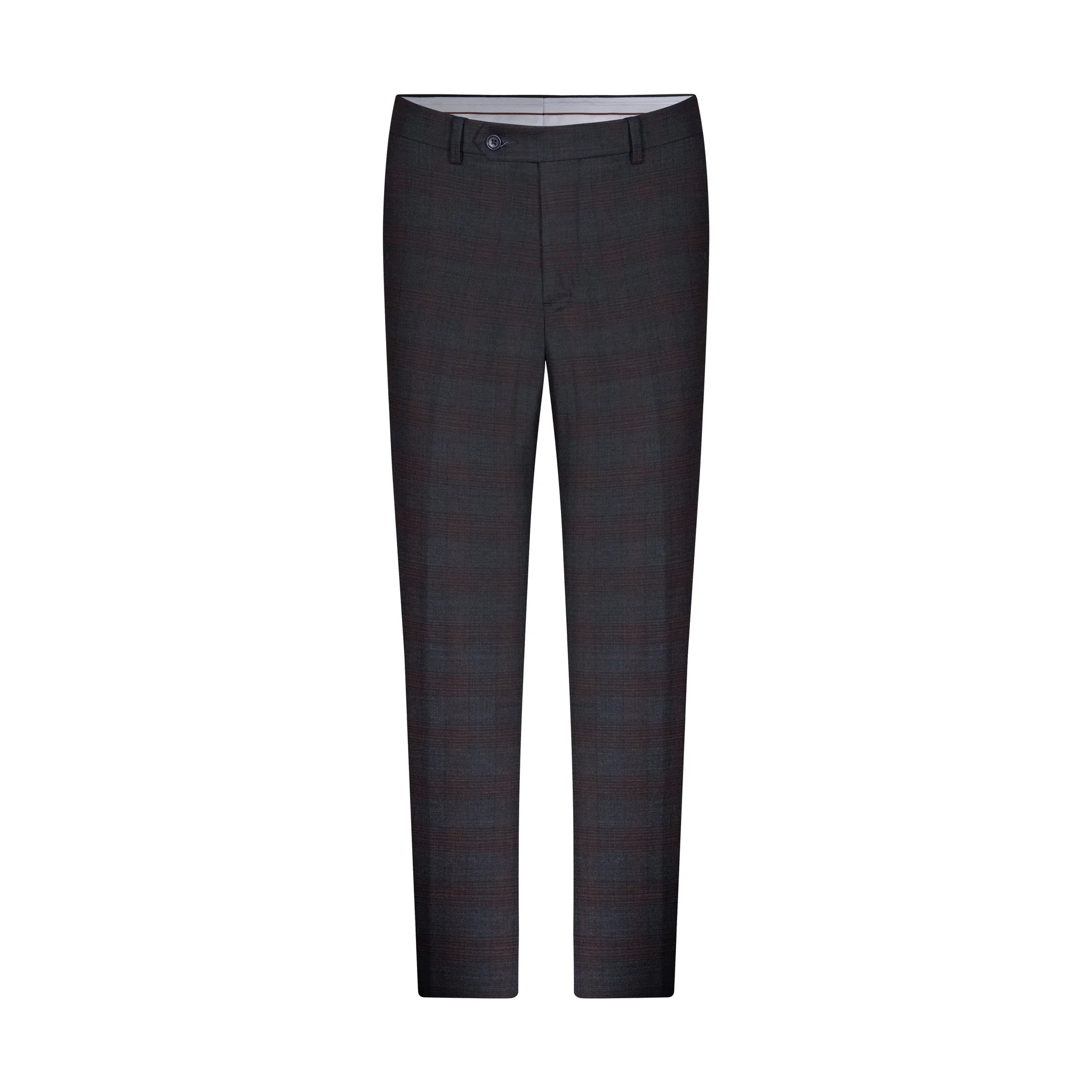 Vestido Classic Fit Brooks Brothers VE04247 - gris-4 - lateral