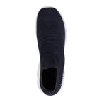 Sneakers Casual Perry Ellis ZS00119 - Azul Oscuro - Detalle logo