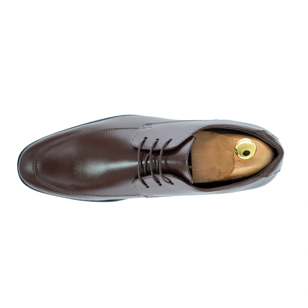 Zapato Formal Oxford Perry Ellis ZA00103PE - Marron - Detalle logo