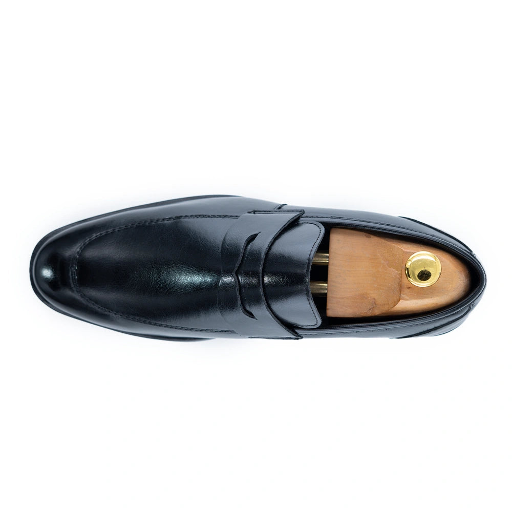 Zapato Formal Loafer Perry Ellis ZA00112PE - Negro - Detalle textura