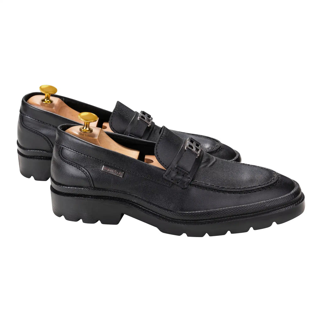 Zapato Formal Loafer Perry Ellis ZF00119 - Negro - Swatch