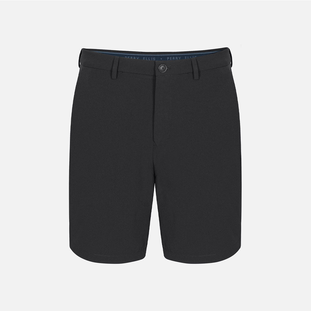 Bermuda en color Negro de Perry Ellis BE00071031