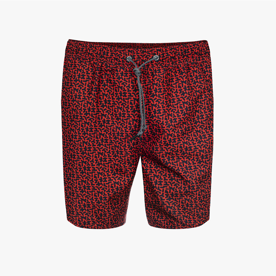 Bermuda con diseño en color Rojo de Perry Ellis BE00074171