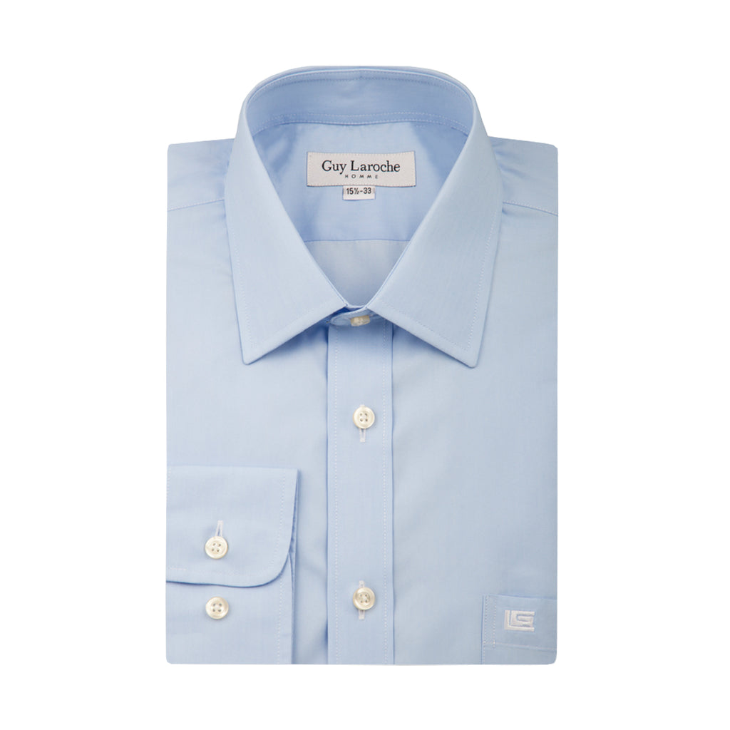 Camisa Formal Slim Fit Spread Collar Guy Laroche CC00001-33SF