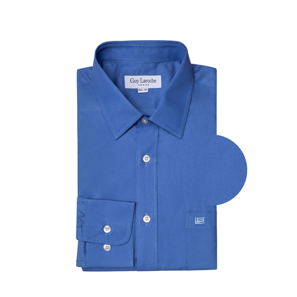 Camisa Formal Slim Fit Spread Collar Guy Laroche CC00001-33SF