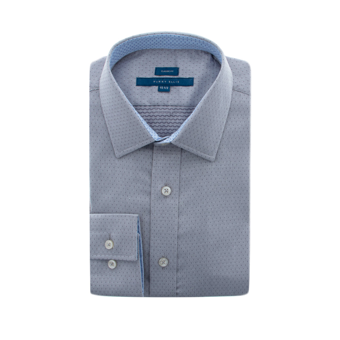 Camisa Formal en color Gris Oscuro de Perry Ellis CC00994023