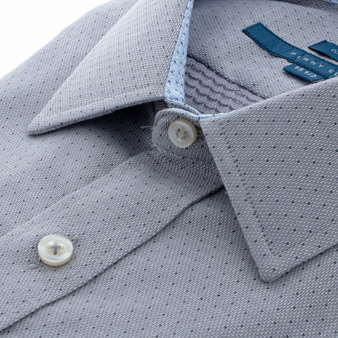 Camisa Formal en color Gris Oscuro de Perry Ellis CC00994023