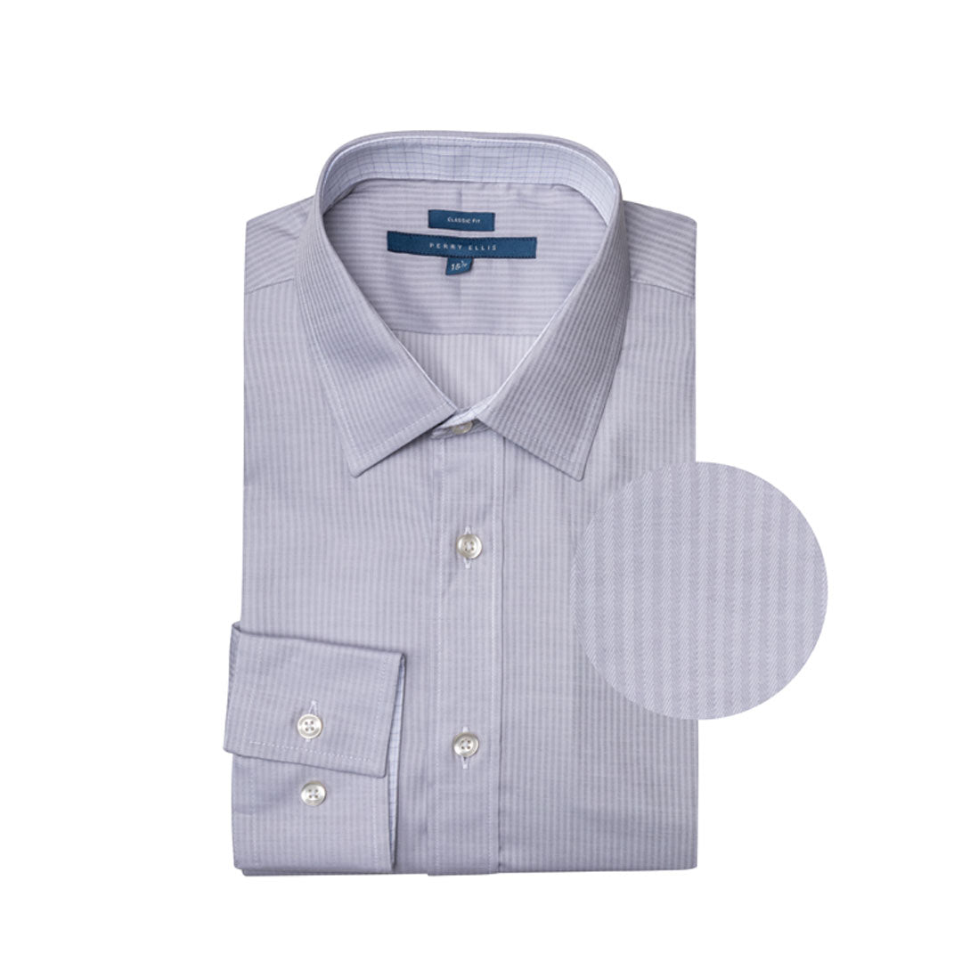 Camisa Formal en color Gris Oscuro de Perry Ellis CC01005023