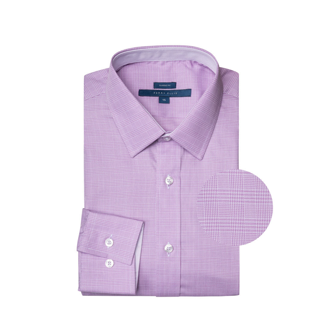 Camisa Formal en color Lila de Perry Ellis CC01008101
