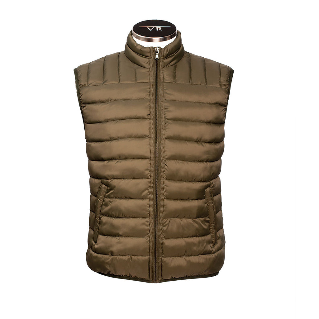 Chaleco Guy Laroche CH00079 - Verde Medio - Frente ghost mannequin