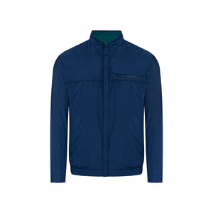 Chaqueta doble faz de Perry Ellis (Azul - Verde)