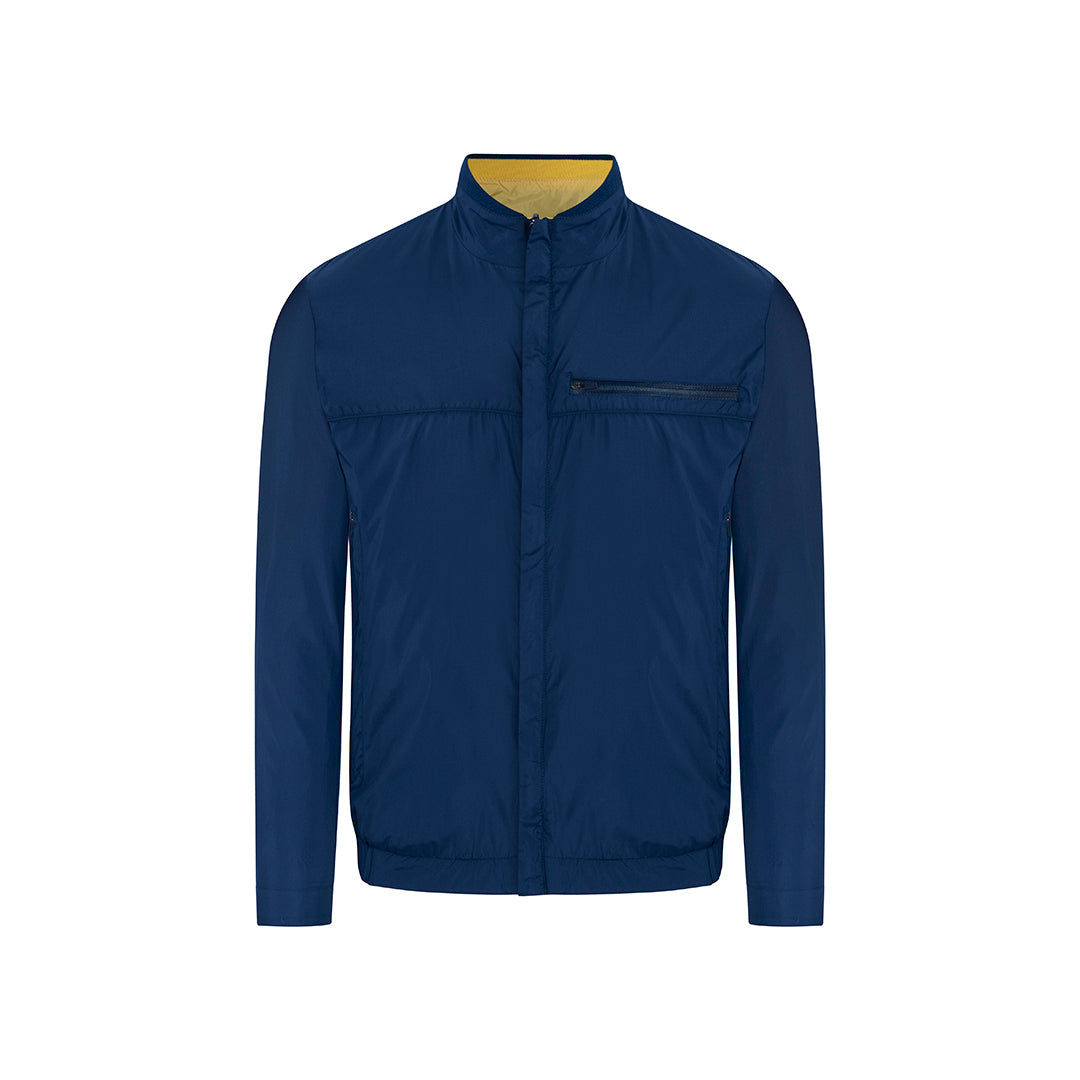 Chaqueta doble faz de Perry Ellis (Azul - Amarillo)