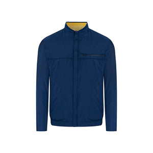 Chaqueta doble faz de Perry Ellis (Azul - Amarillo)