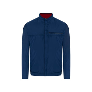 Chaqueta doble faz de Perry Ellis (Azul - Rojo)