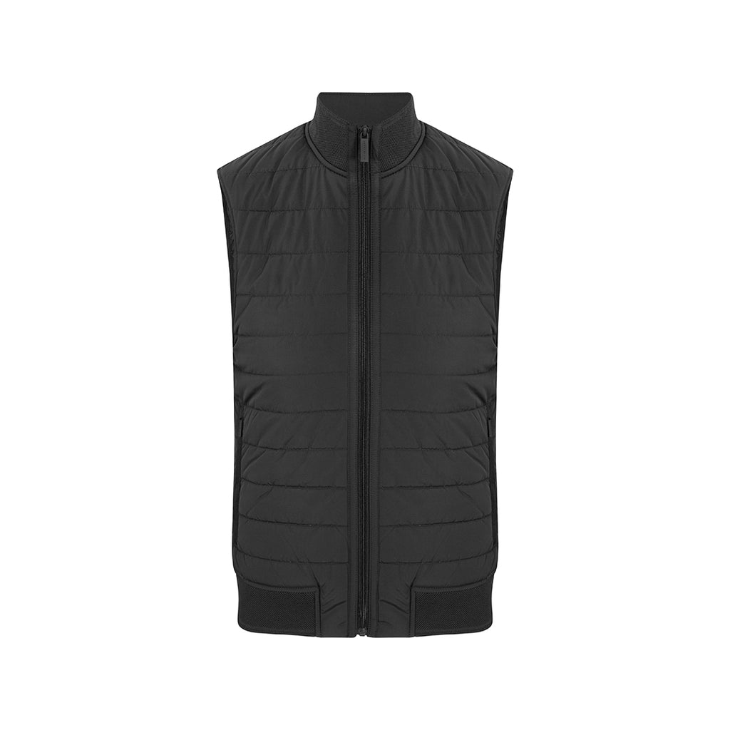 Chaleco Perry Ellis CH00112 - Negro - Frente ghost mannequin