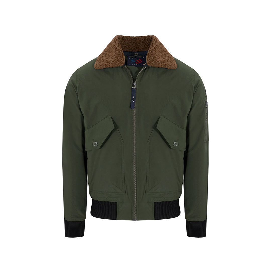 Chaqueta en color Verde Oscuro de Perry Ellis CH00115073