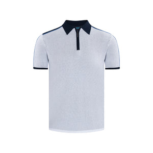Camiseta Tipo Polo en color Blanco de Perry Ellis CM00121000