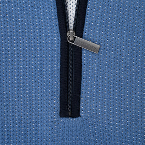 Camiseta Tipo Polo en color Azul Medio de Perry Ellis CM00121012