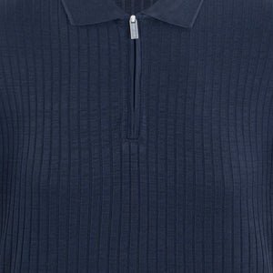 Camiseta Tipo Polo en color Azul Oscuro de Perry Ellis CM00123013