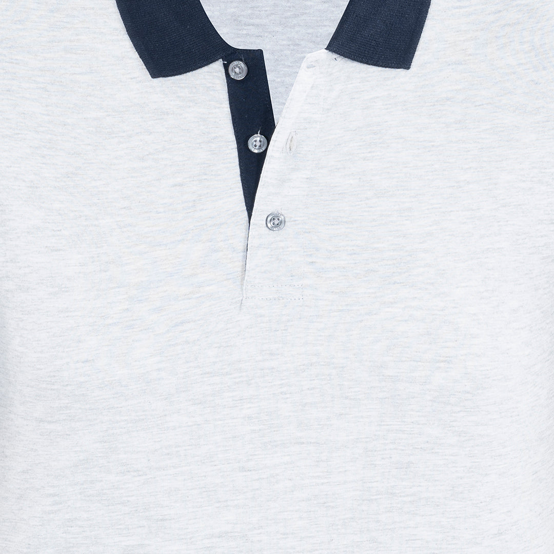 Camiseta Tipo Polo en color Gris Claro de Perry Ellis CM00127021
