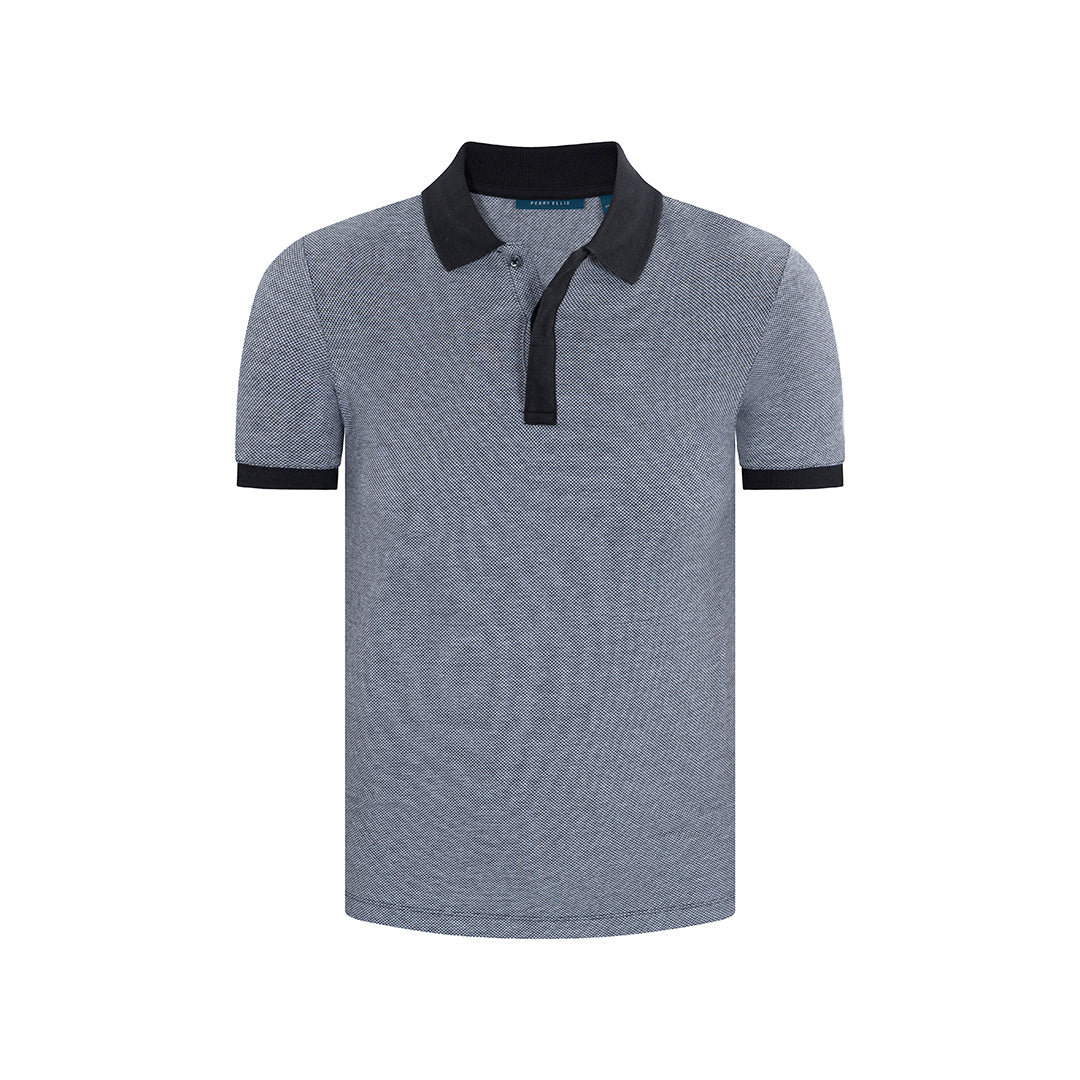 Camiseta Tipo Polo en color Gris Claro de Perry Ellis CM00128021