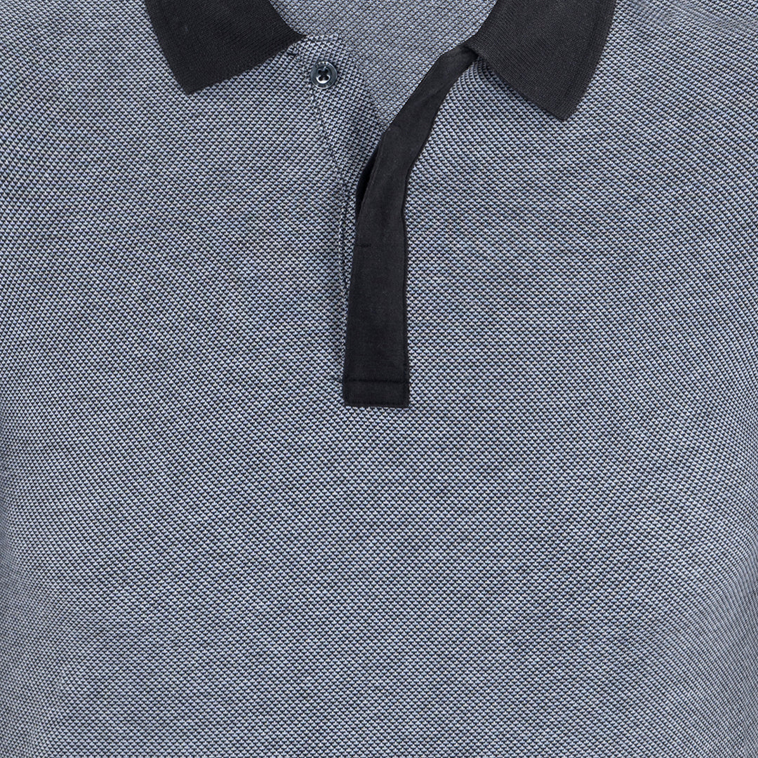 Camiseta Tipo Polo en color Gris Claro de Perry Ellis CM00128021